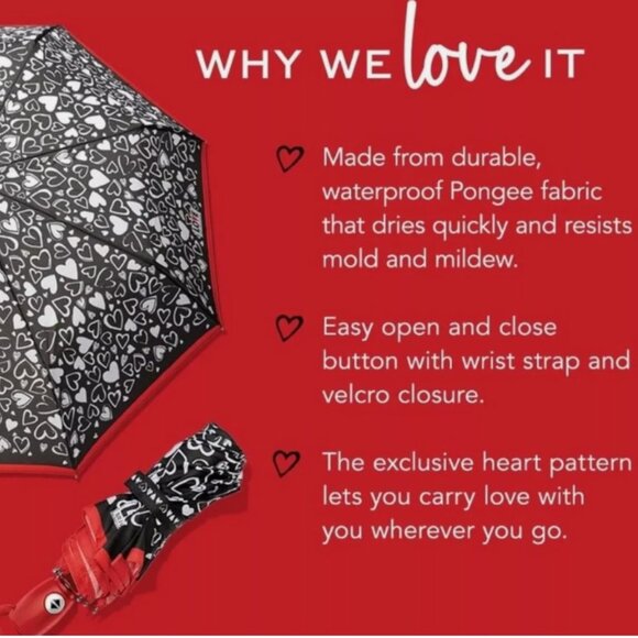 Brighton Endless Love Umbrella New In Package- NWT - Picture 7 of 7